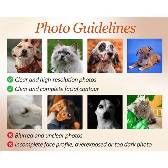 Custom Embroidered Sweatshirt With Pet Portrait Flower | for Pet Lover