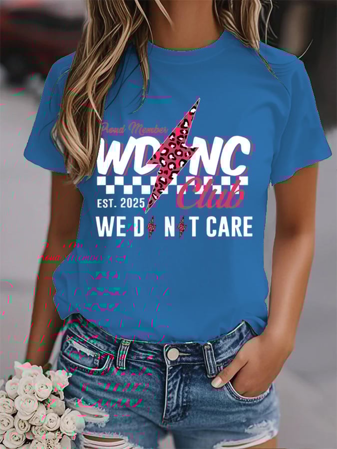 🔥Buy 3 Get 15% Off🔥Women's WDNC Menopause and Perimenopause Print T-Shirt