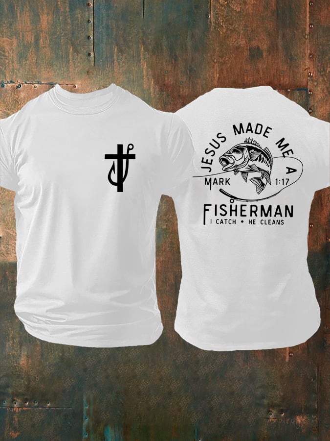 Men'S Casual Faith Short-Sleeved T-Shirt