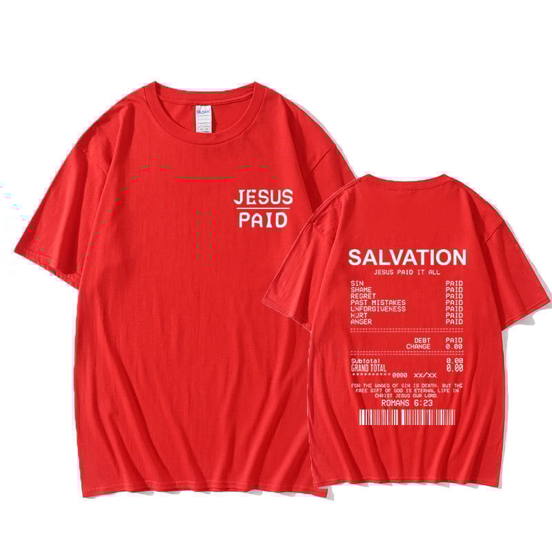 Jesus Paid It All Graphic Tshirt
