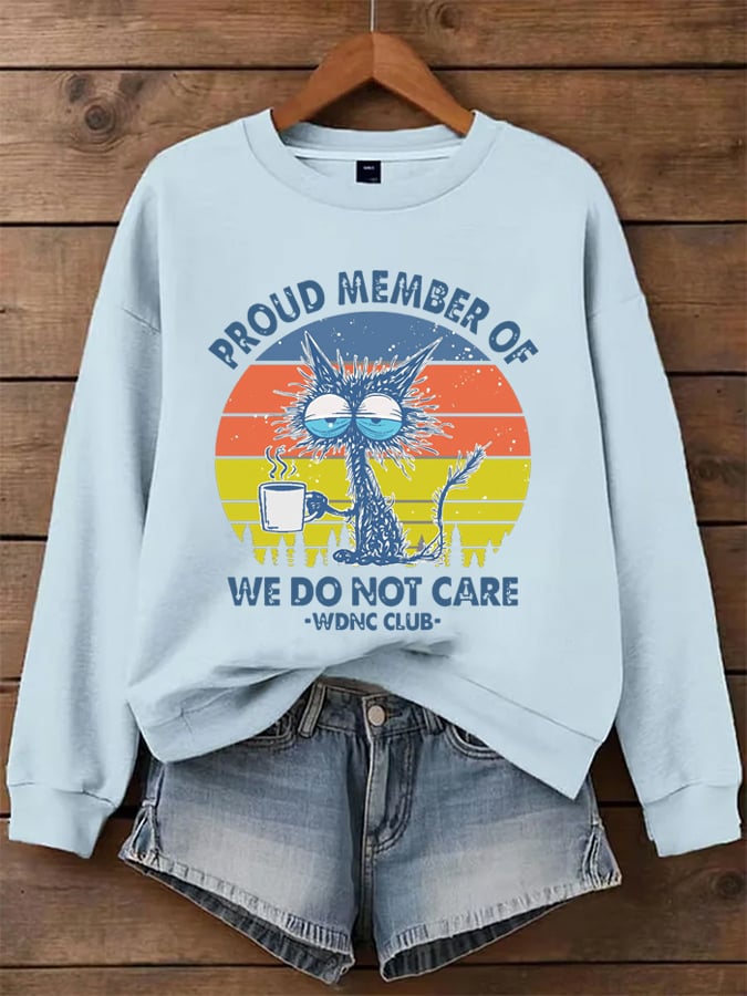 🔥Buy 3 Get 15% Off🔥Women's WDNC Menopause & Perimenopause Printed Sweatshirt