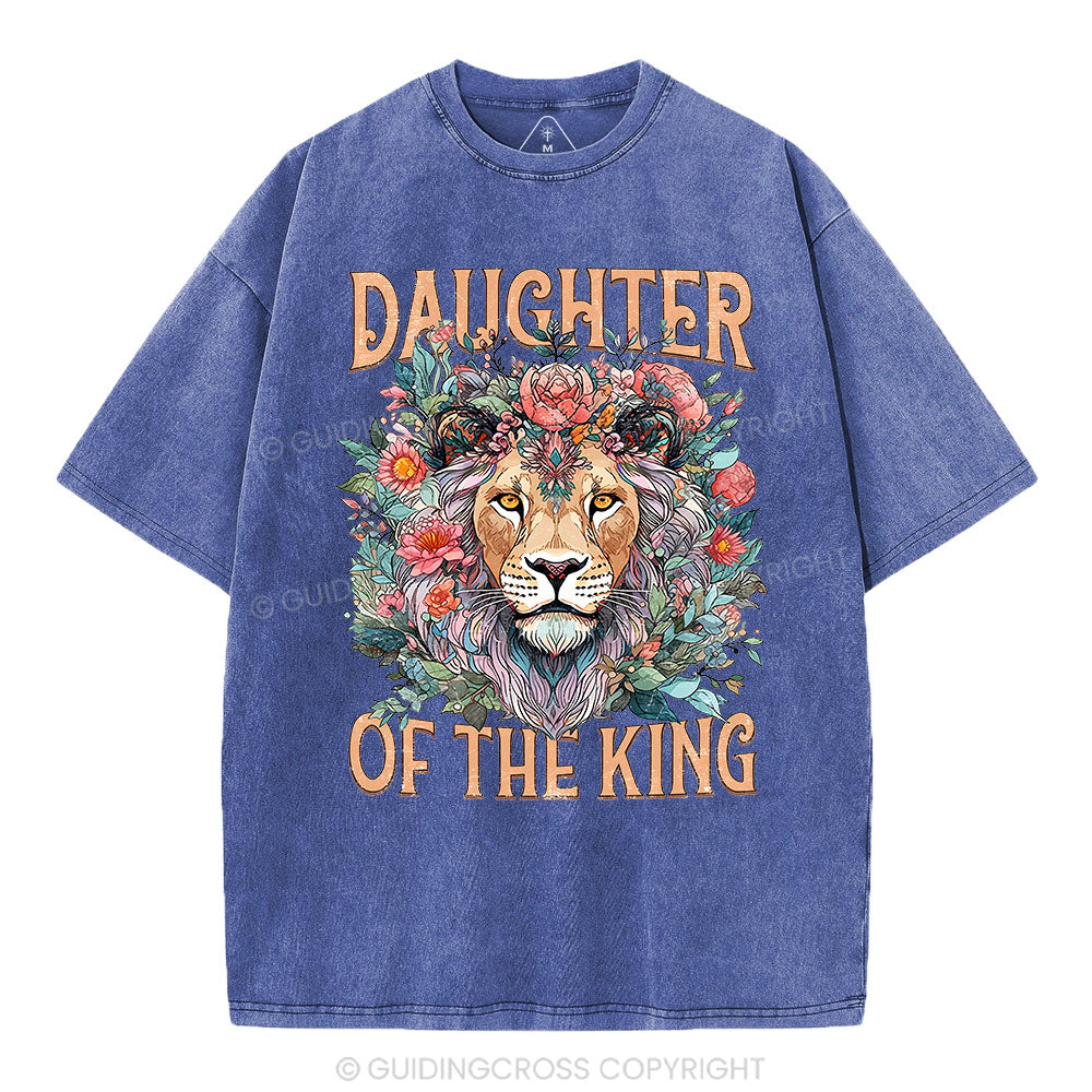 Daughter Of The King Christian Washed T-Shirt