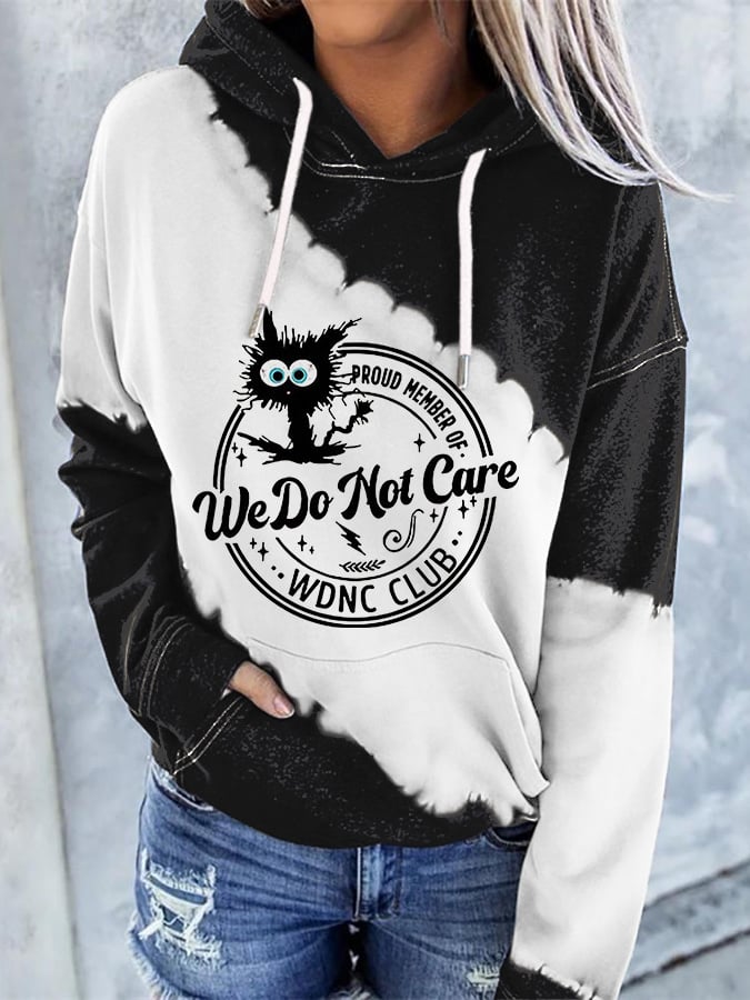 🔥Buy 3 Get 15% Off🔥Retro Funny Proud Member Of WDNC Club Menopause Perimenopause Print Hoodie