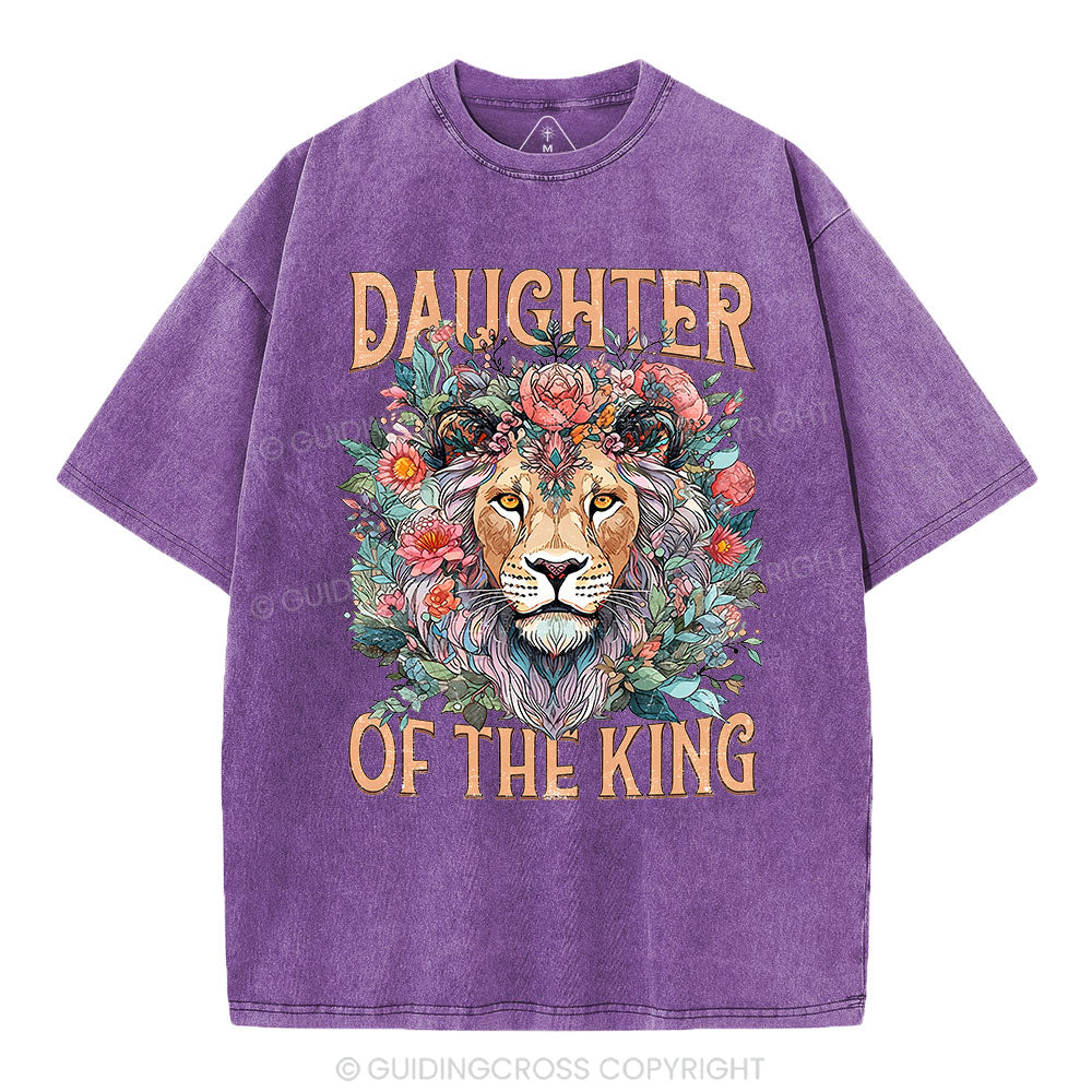 Daughter Of The King Christian Washed T-Shirt