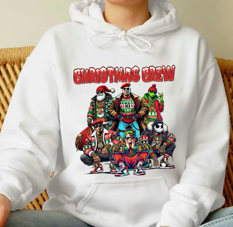 Custom Embroidered Christmas Movie Character Sweatshirt