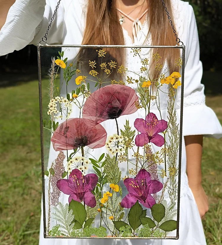 Personalized Birth Flower Family Bouquet Pendant, Mother's Day Gift