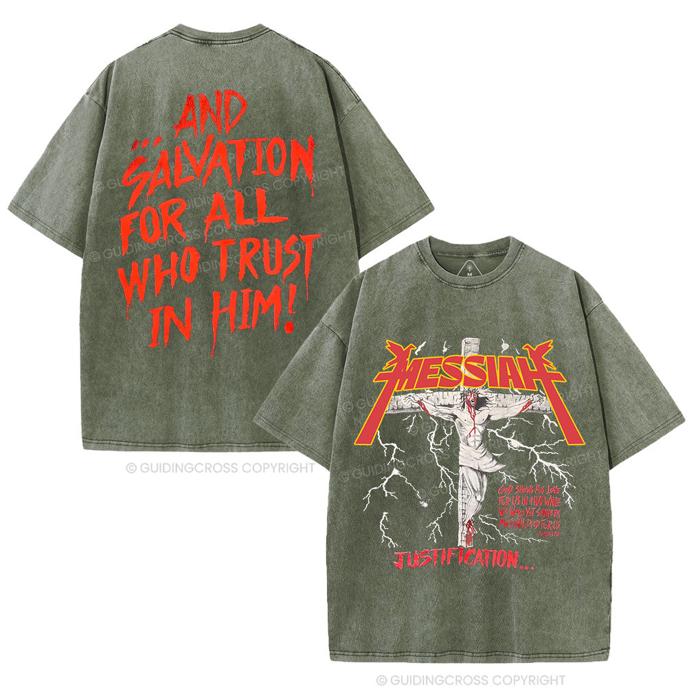 Messiah Christian Washed T-Shirt