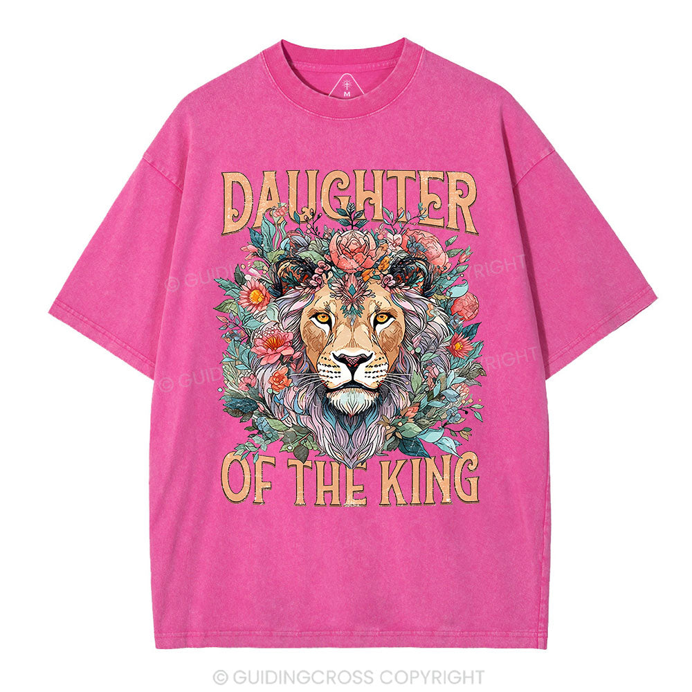 Daughter Of The King Christian Washed T-Shirt