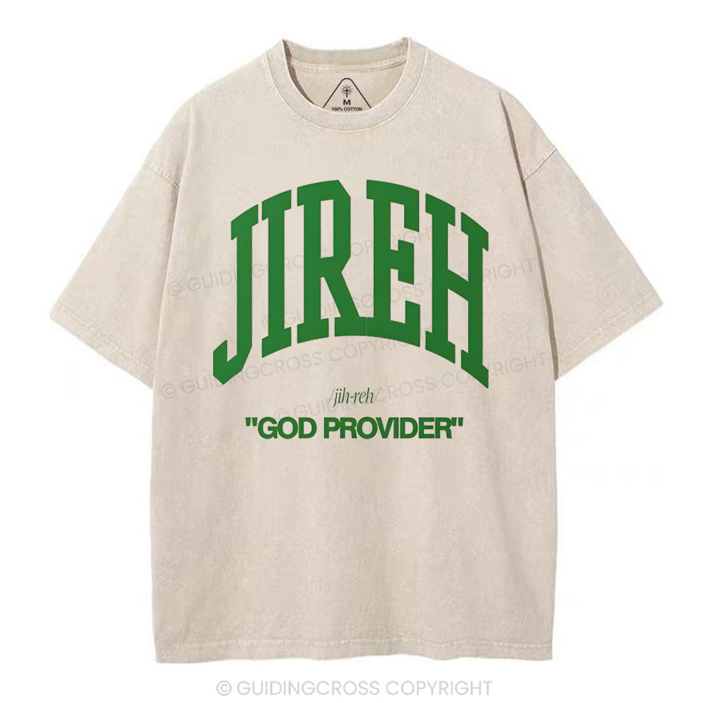 Jireh Christian Washed T-Shirt