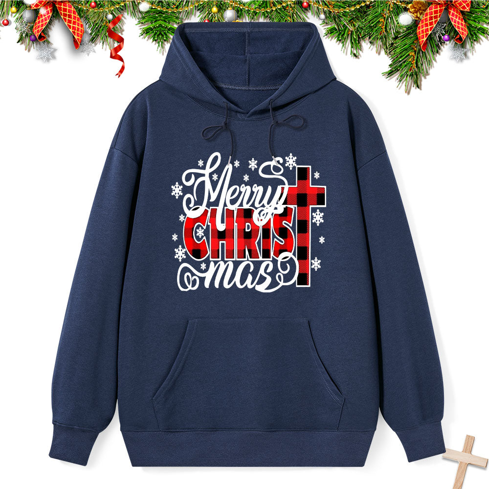 Merry Christ Mas Classic Christian Hoodie