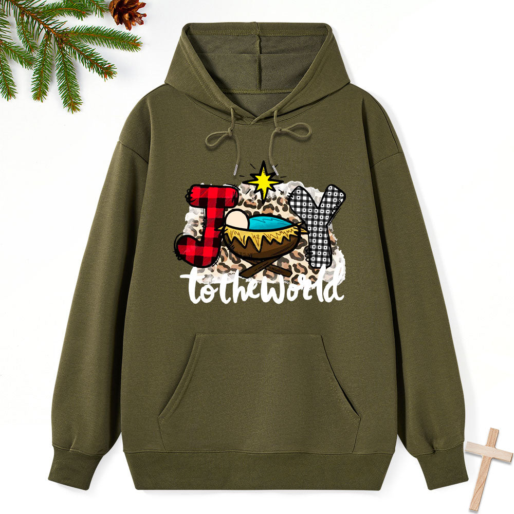 Joy To The World Classic Christian Hoodie