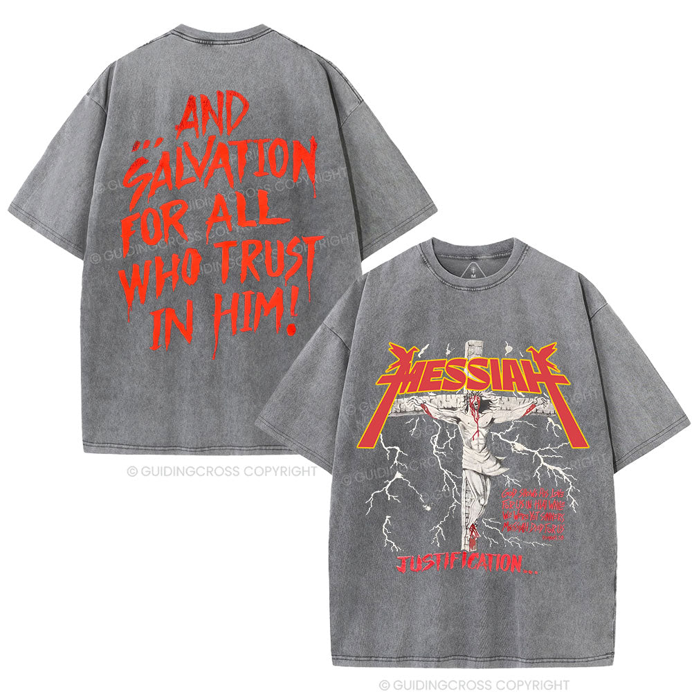 Messiah Christian Washed T-Shirt