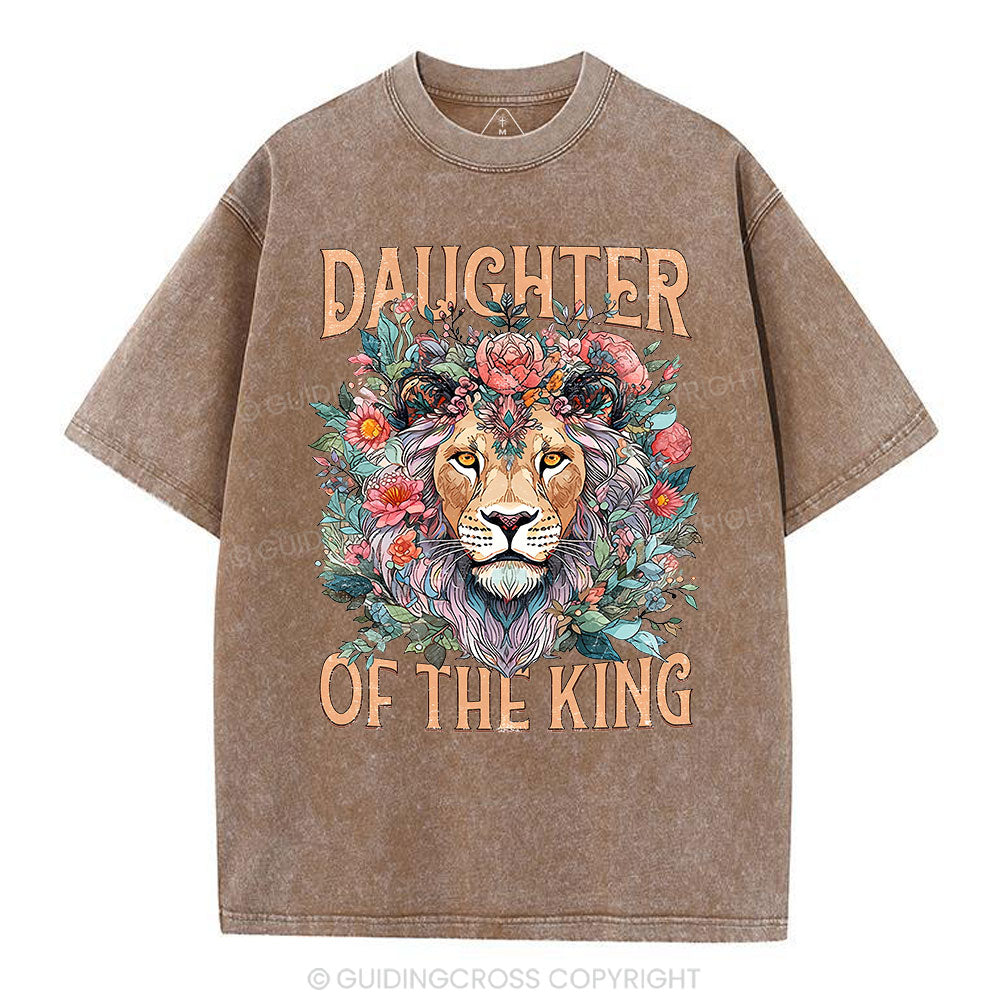 Daughter Of The King Christian Washed T-Shirt