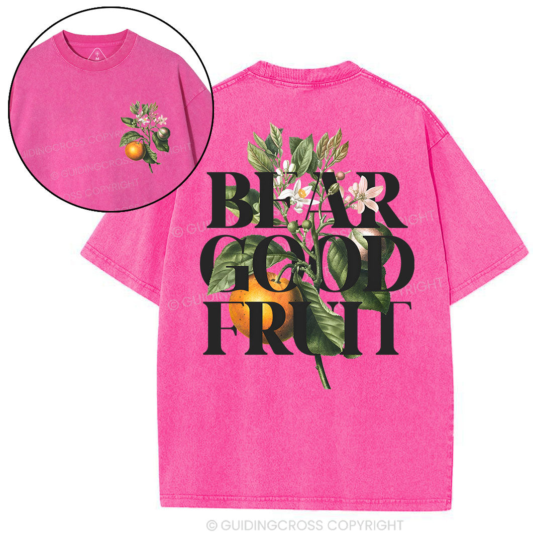 Bear Good Fruit Washed T-Shirt