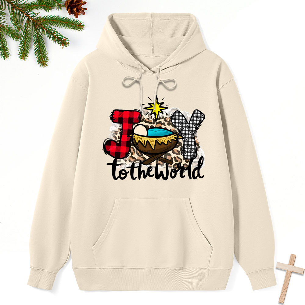 Joy To The World Classic Christian Hoodie