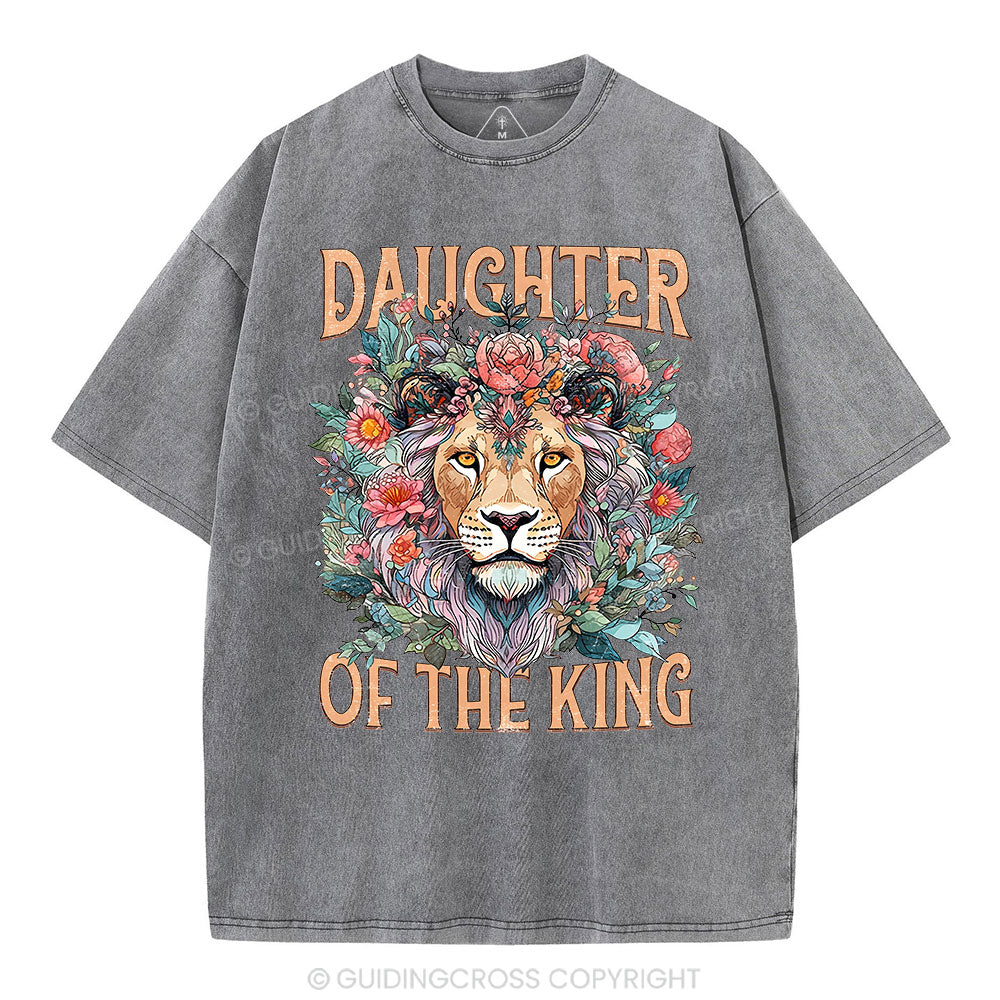 Daughter Of The King Christian Washed T-Shirt