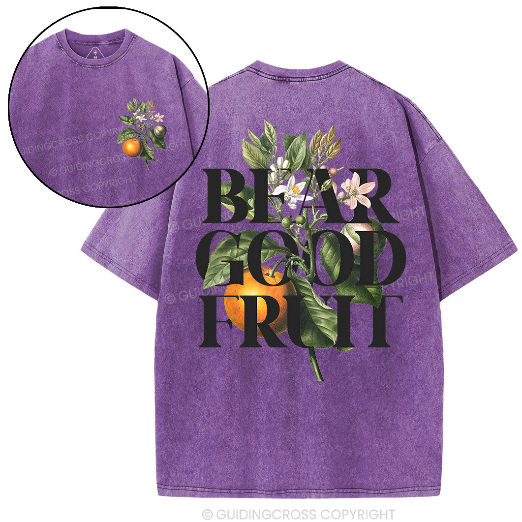 Bear Good Fruit Washed T-Shirt