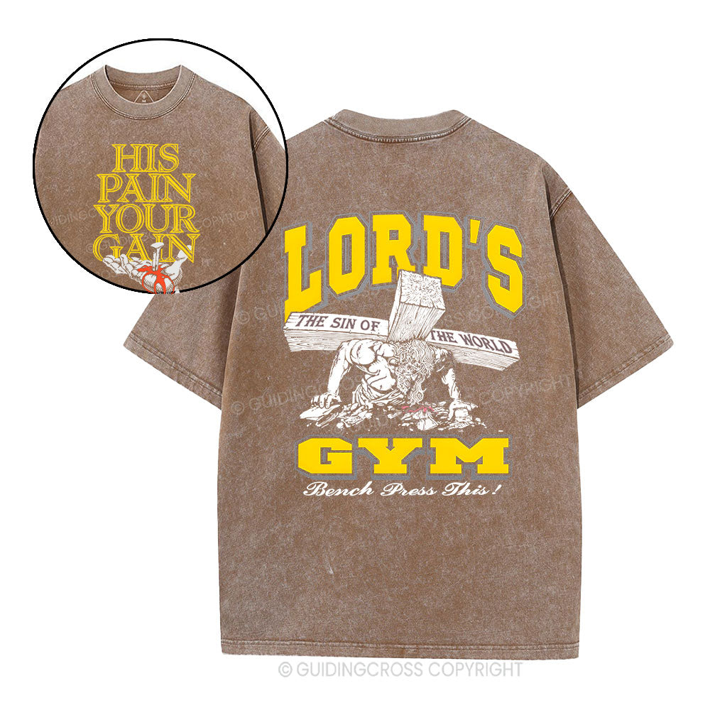 Lord's Gym Christian Washed T-Shirt