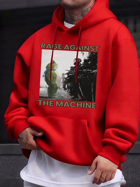 🔥Buy 3 Get 15% Off🔥Men's Frog Print Casuasl Hoodie