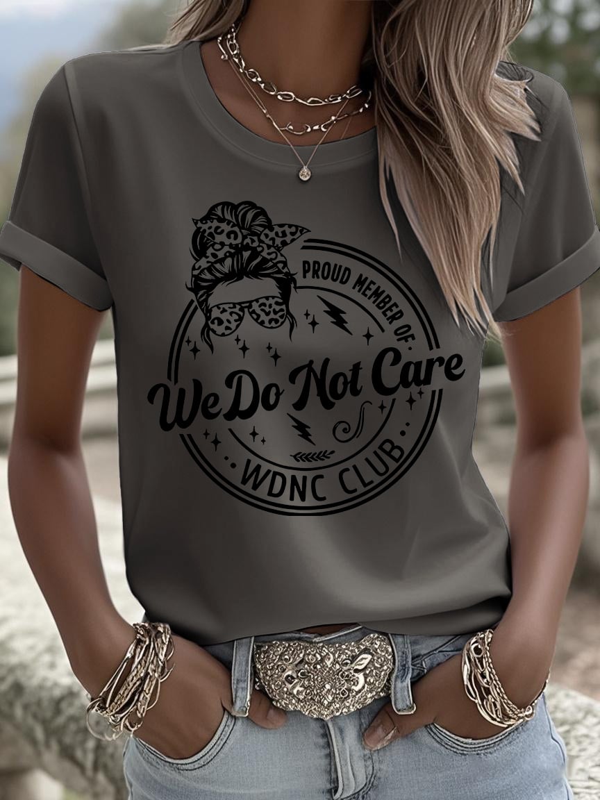 🔥Buy 3 Get 15% Off🔥Retro Funny Proud Member Of WDNC Club Menopause Perimenopause Print T-Shirt