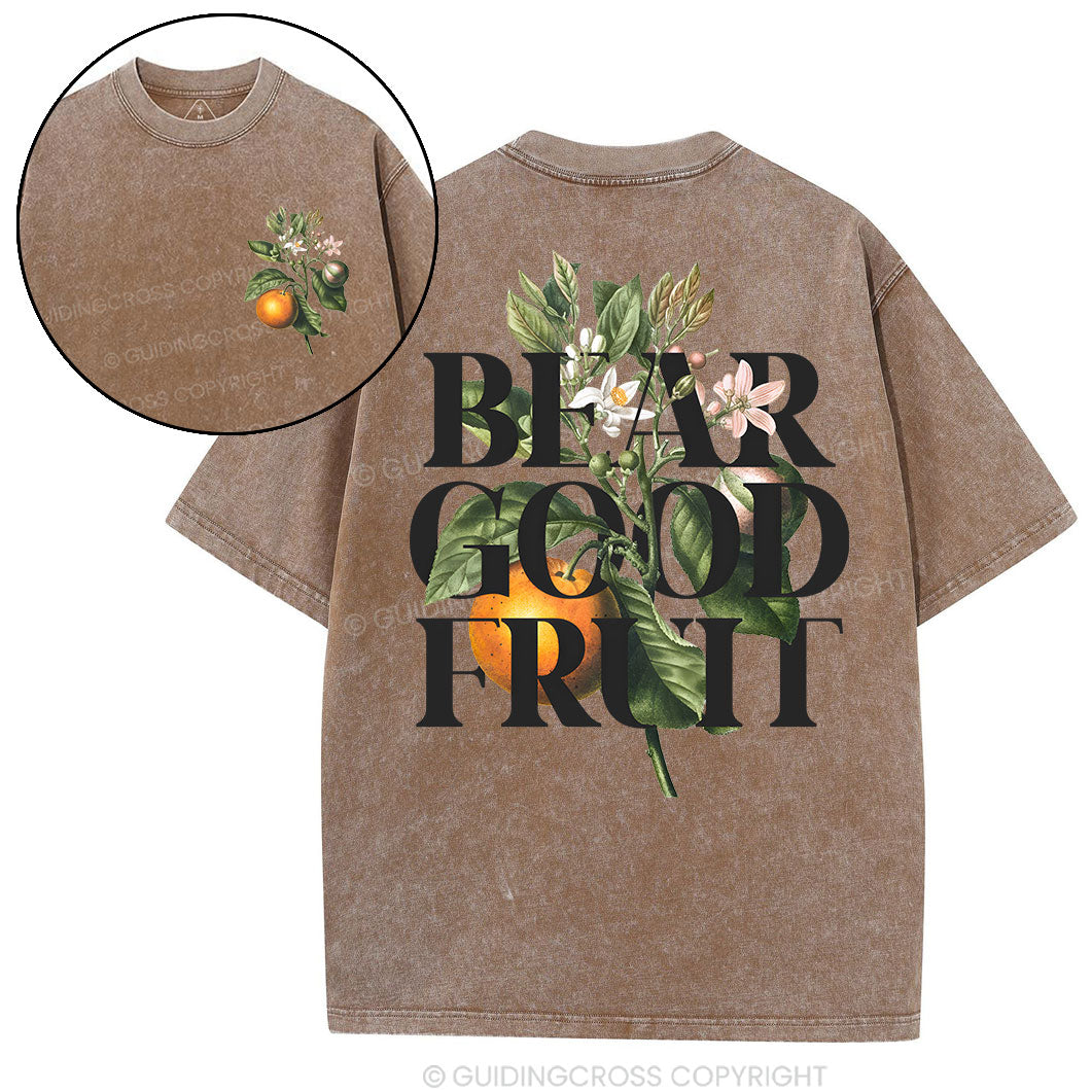 Bear Good Fruit Washed T-Shirt