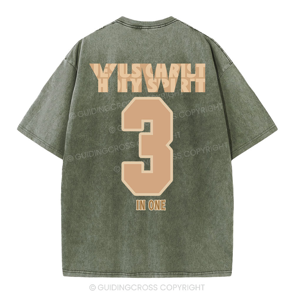 YHWH Christian Washed T-Shirt