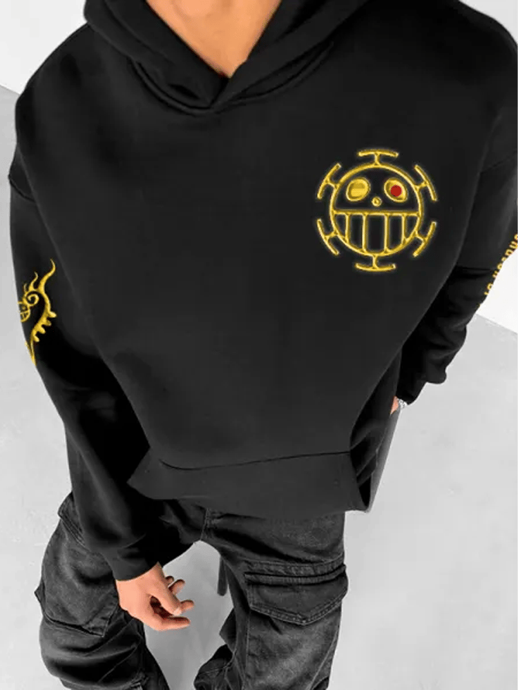 Men's Trendy Anime Casual Hoodie