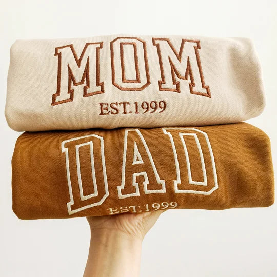 Custom Embroidered MAMA Sweatshirt, Mother's Day Gift