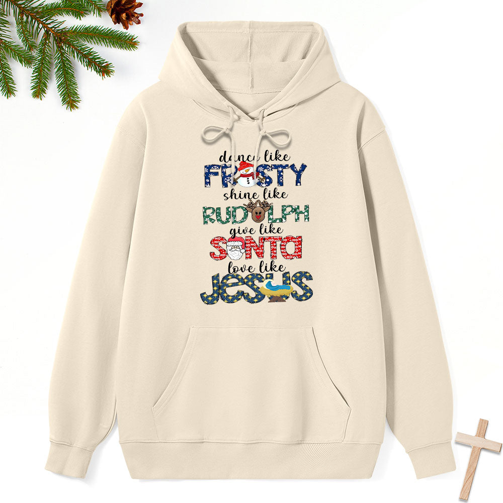 Dance Like Frosty Classic Christian Hoodie