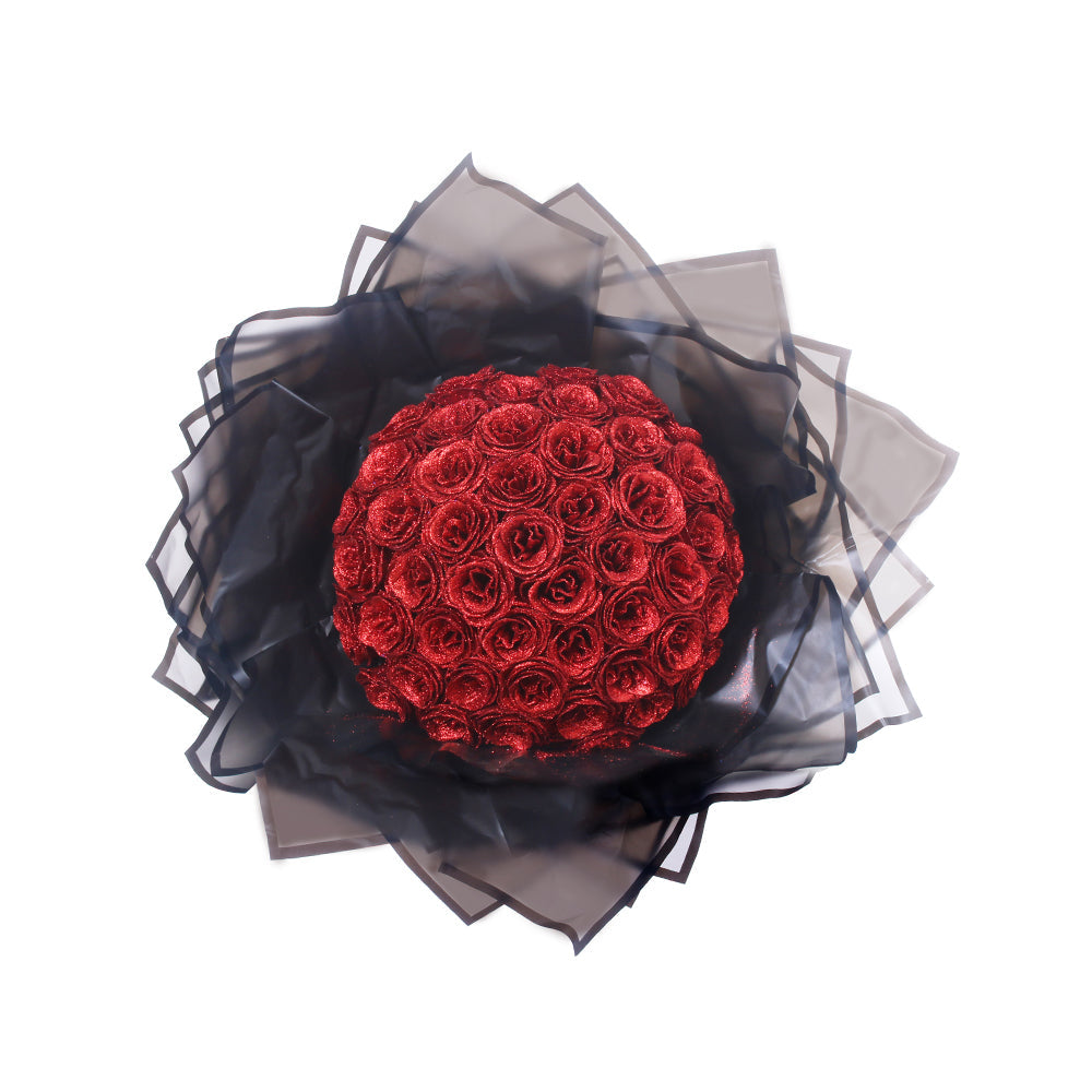💕Glitter Rose Bouquet💕 - Best Gift to Couples (Never Wither)