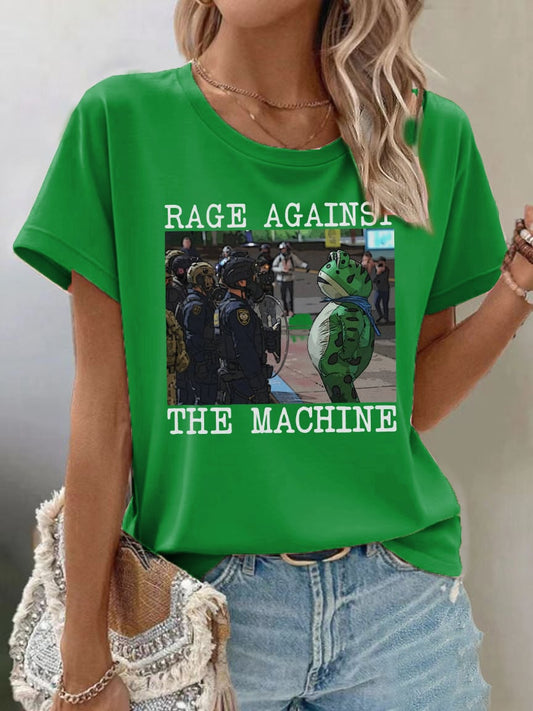 🔥Buy 3 Get 15% Off🔥Women's Casual Resistance Frog T-shirt