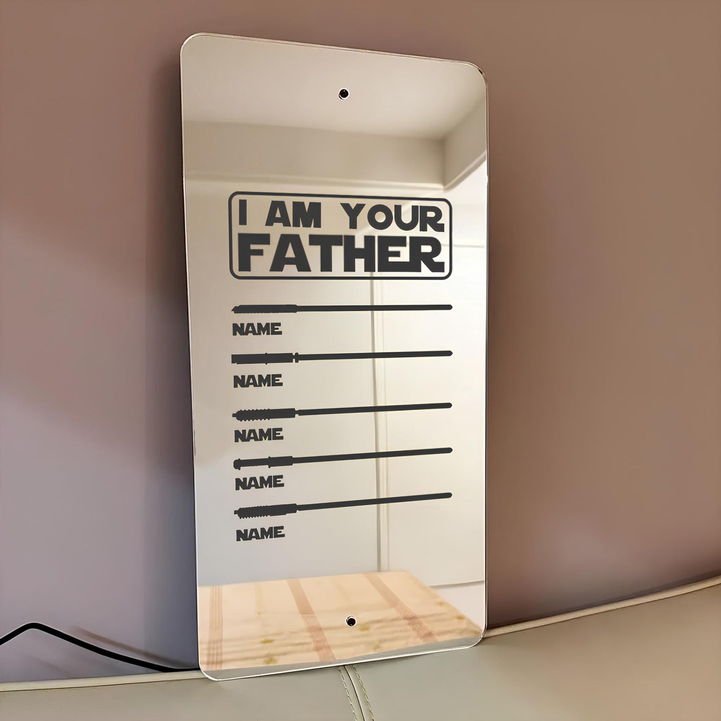 🔥2025 Father's Day Hot Sale🔥DAD's Lightsaber Mirror Lamp