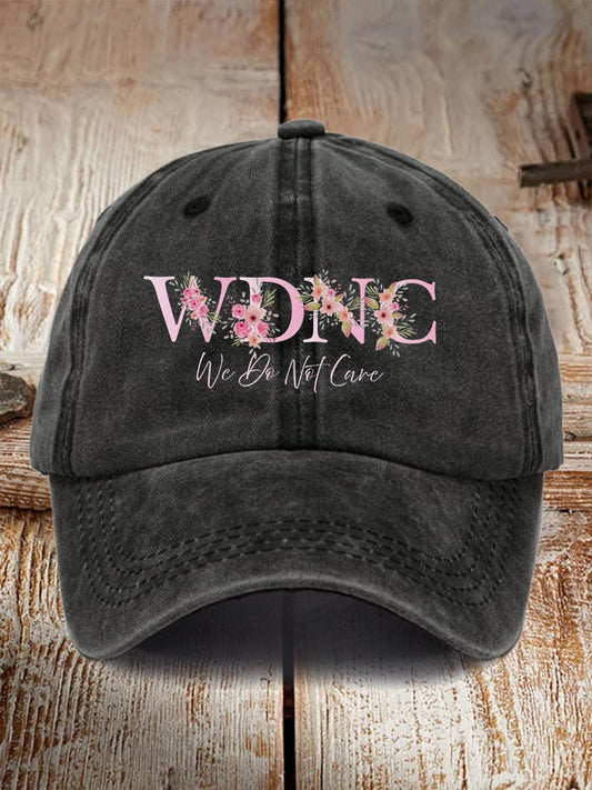 🔥Buy 3 Get 15% Off🔥Retro Funny WDNC Menopause Perimenopause Print Baseball Cap
