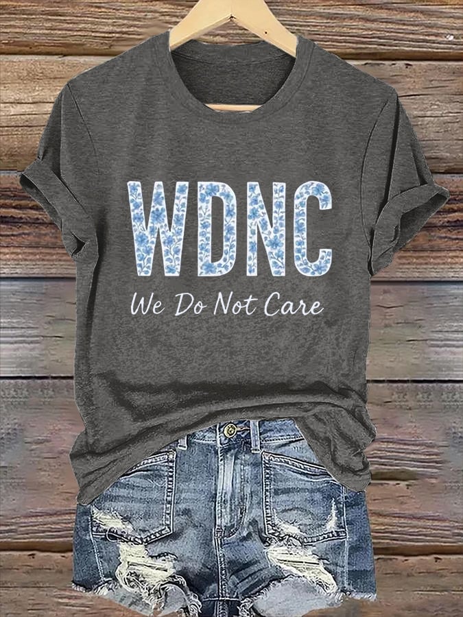 🔥Buy 3 Get 15% Off🔥Retro Funny WDNC Menopause Perimenopause Print T-Shirt