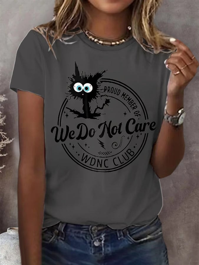 🔥Buy 3 Get 15% Off🔥Retro Funny Proud Member Of WDNC Club Menopause Perimenopause Print T-Shirt