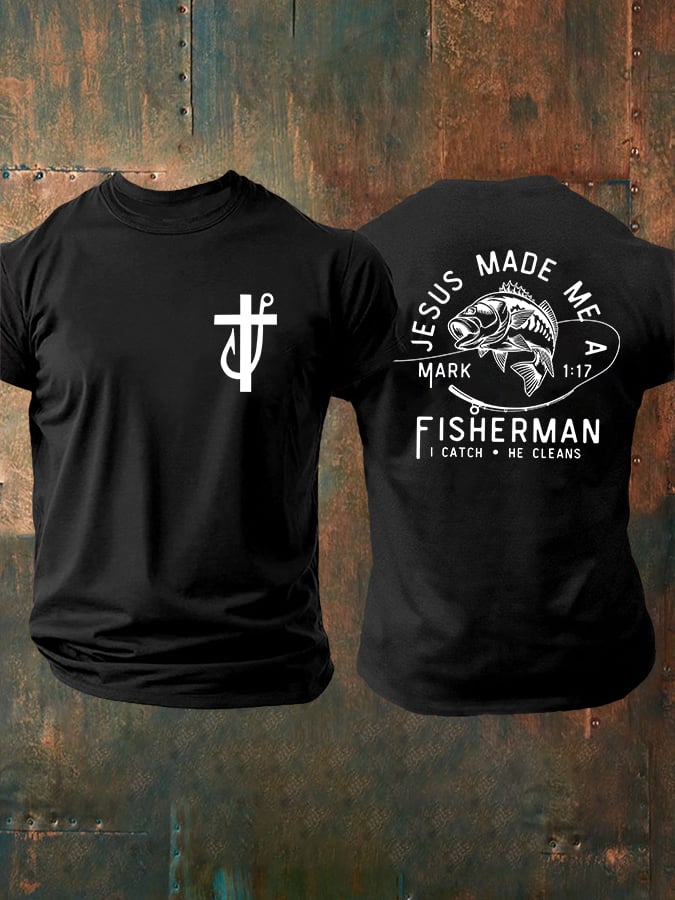 Men'S Casual Faith Short-Sleeved T-Shirt
