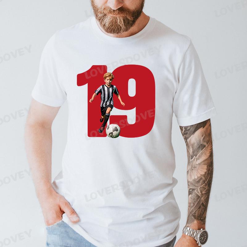 Custom Family Photo Sport T-Shirt - Personalized Designs for Sports Dads