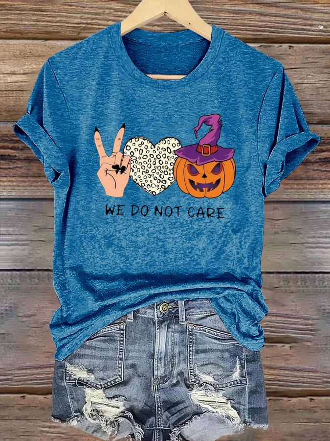 🔥Buy 3 Get 15% Off🔥Women's Halloween WDNC Menopause And Perimenopause Print T-Shirt