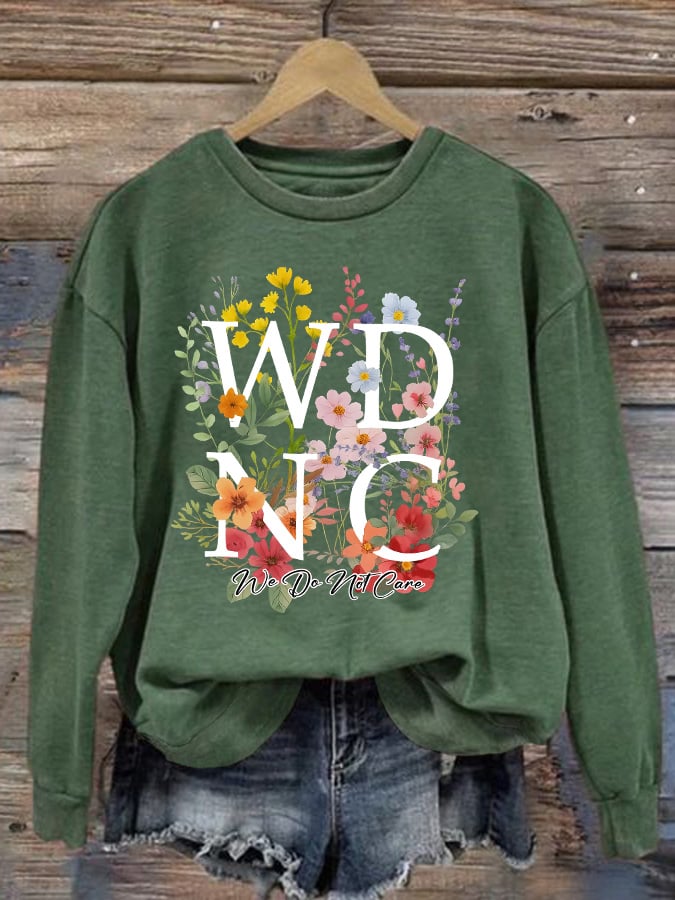 🔥Buy 3 Get 15% Off🔥Retro Funny WDNC Club Menopause Perimenopause Print Sweatshirt