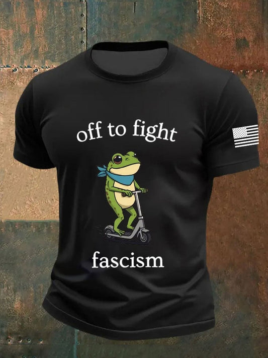 🔥Buy 3 Get 15% Off🔥Men's Frog Print Casual T-Shirt