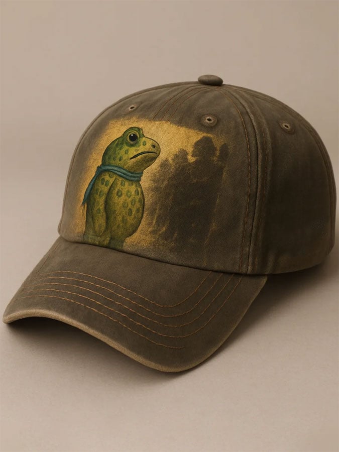 🔥Buy 3 Get 15% Off🔥Unisex Frog Print hat