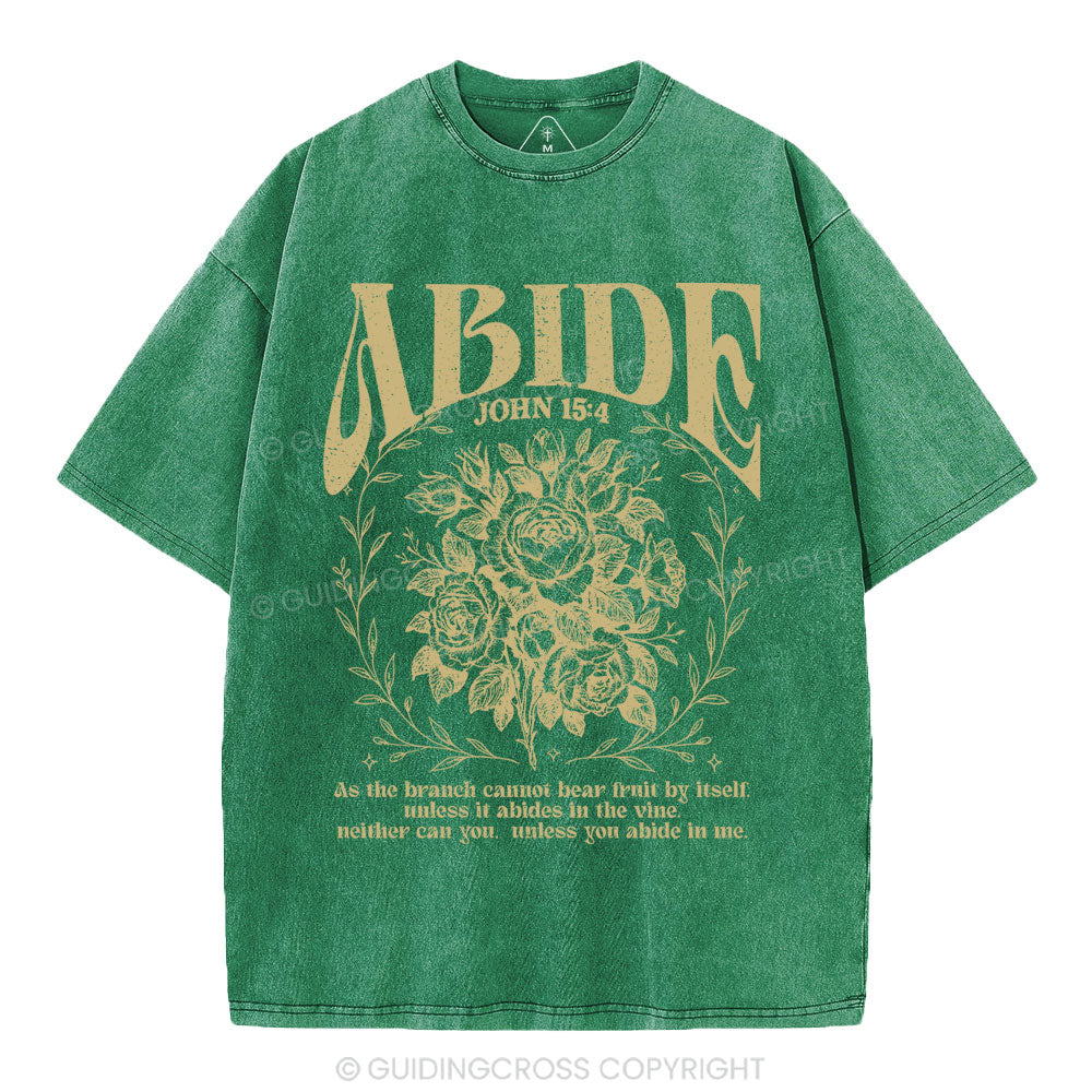 Abide Christian Washed T-Shirt