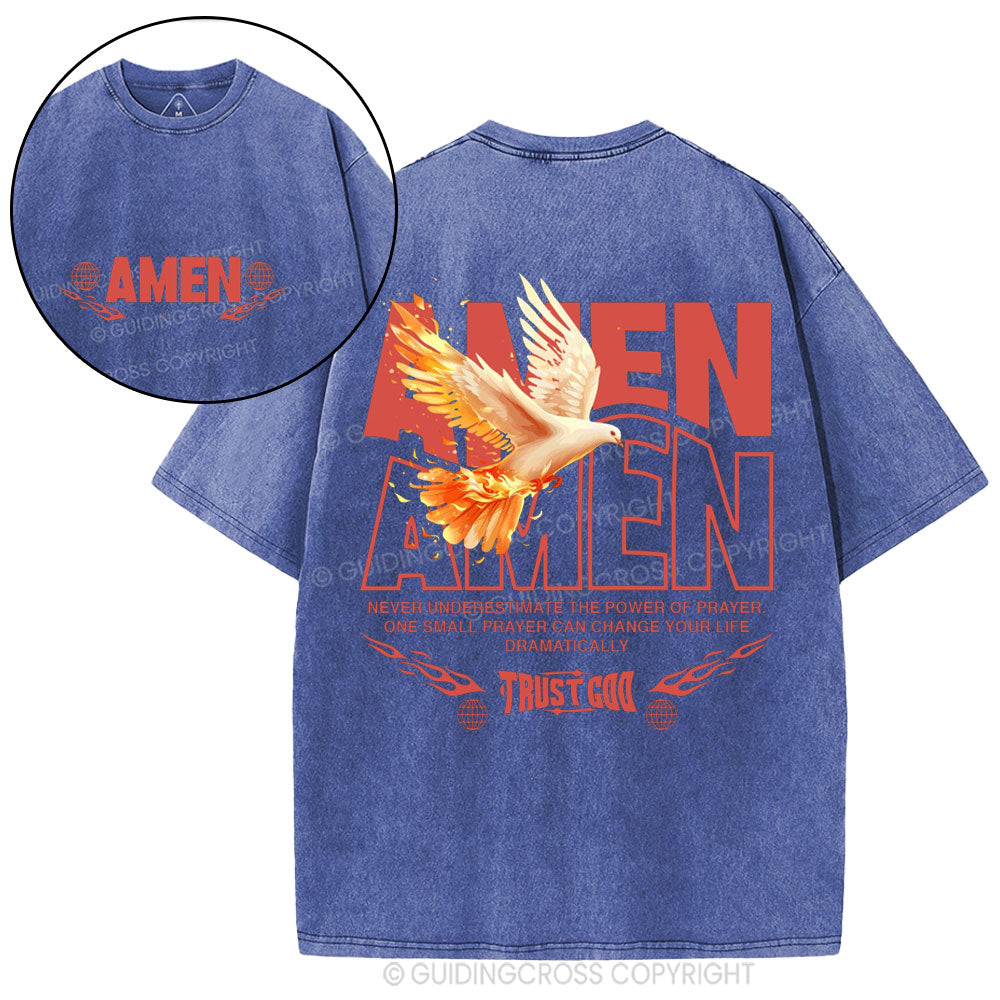 Amen Christian Washed T-Shirt