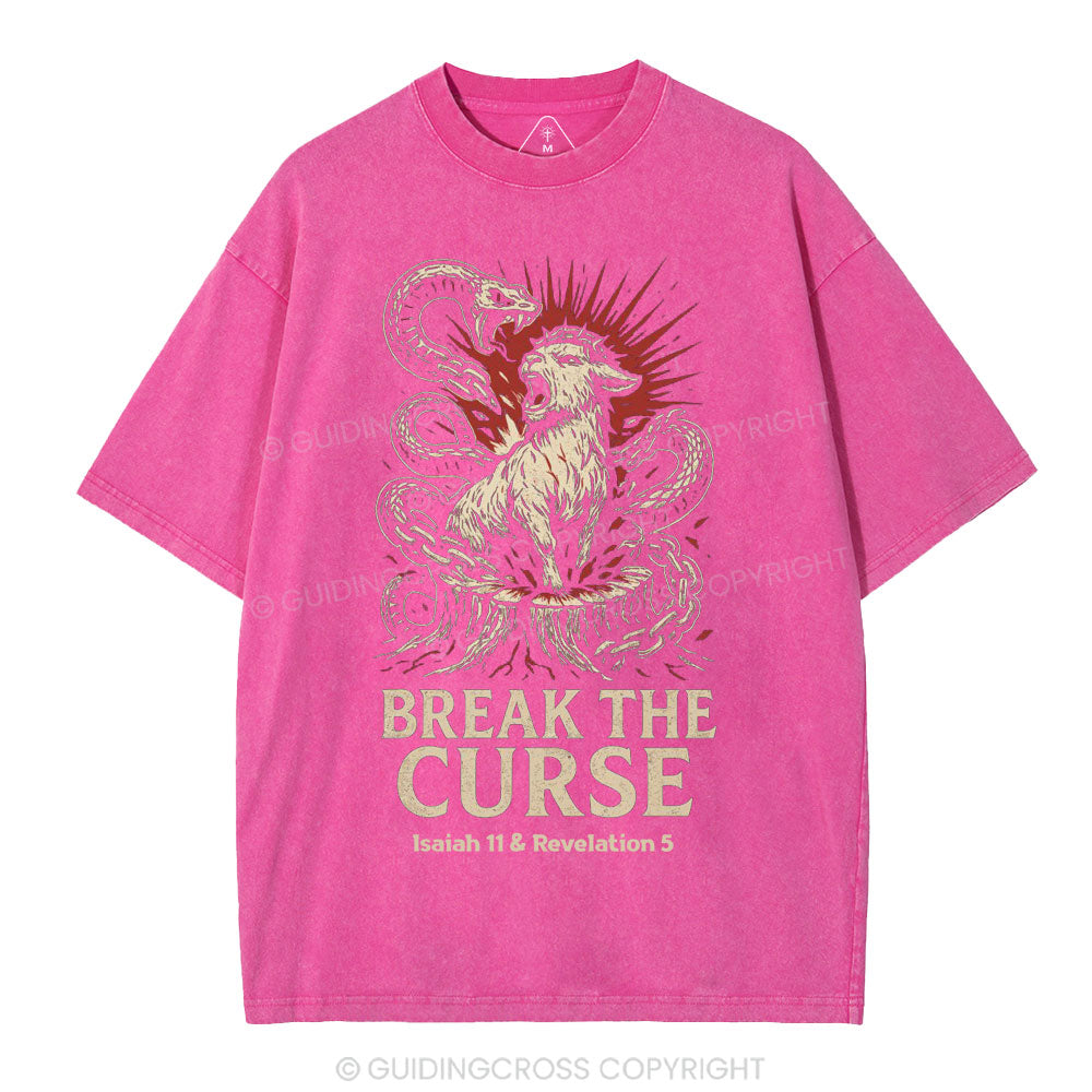 Break The Curse Christian Washed T-Shirt