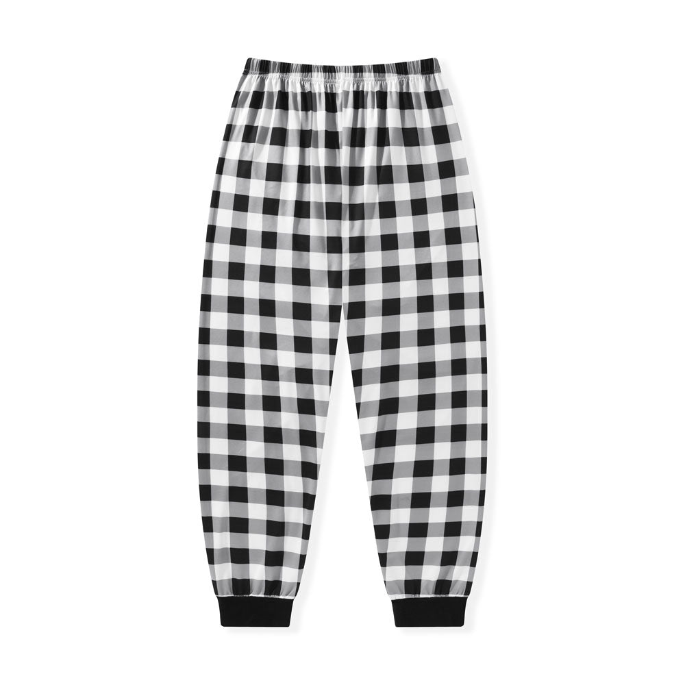 Buffalo Plaid Christmas Elastic Waist Pants