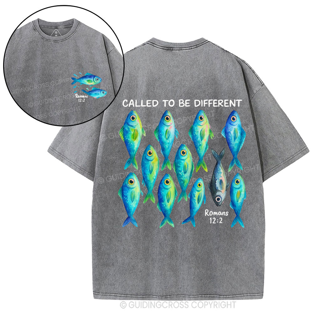 Called To Be Different Christian Washed T-Shirt