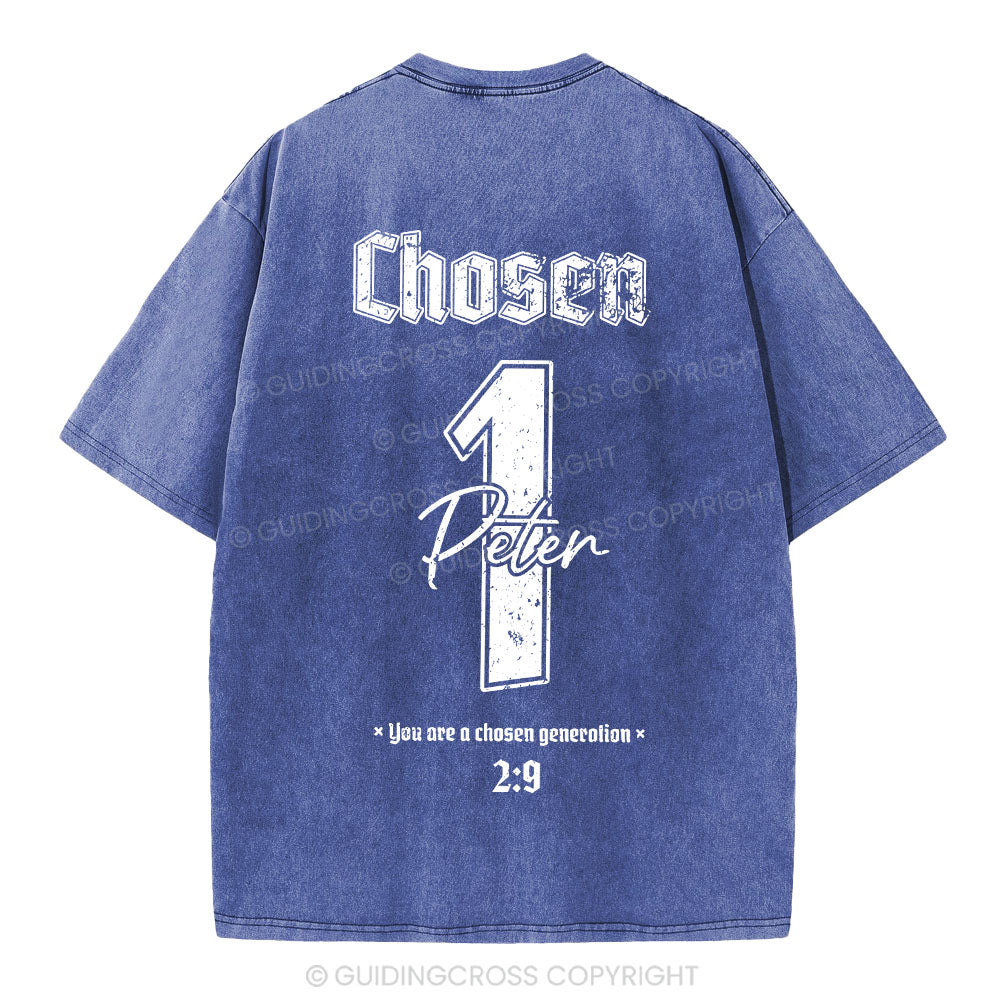 Chosen Chrsitian Washed T-Shirt