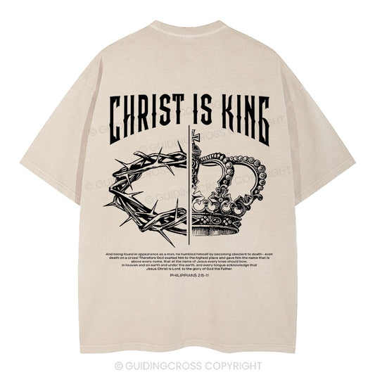 Christian Is King Christian Washed T-Shirt