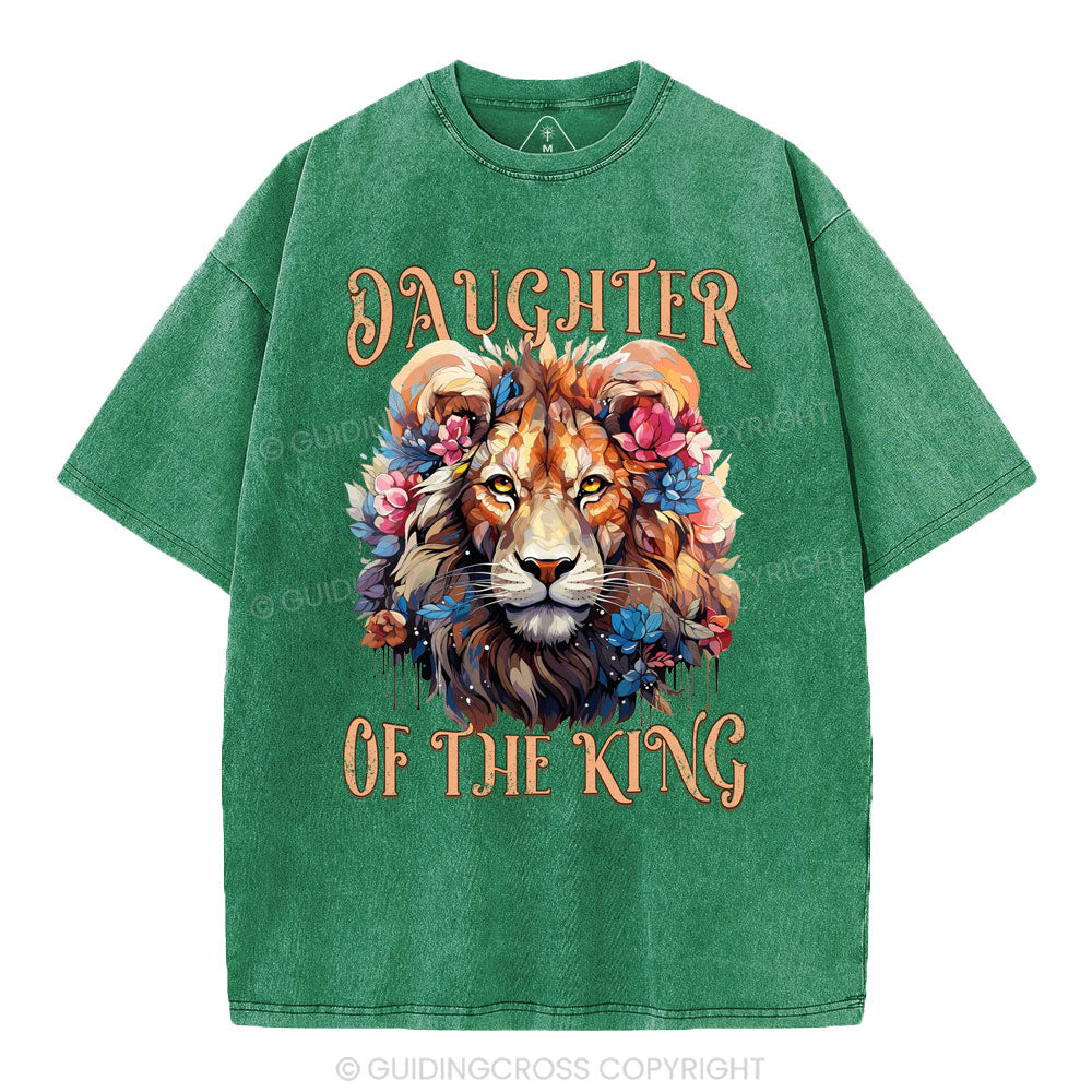 Daughter Of The King Christian Washed T-Shirt