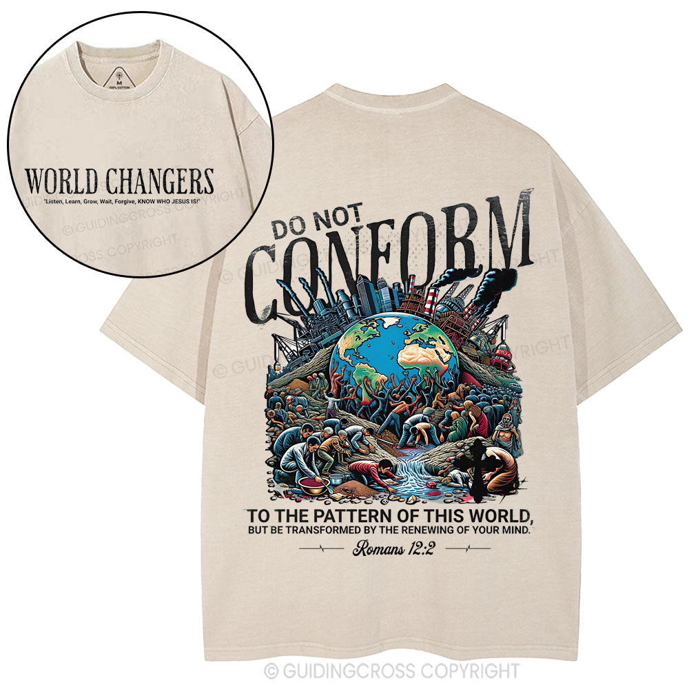 Do Not Conform Christian Washed T-Shirt